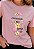 T-SHIRT FEMININA - CRESCENDO EM GRAÇA - COR ROSA - Imagem 1