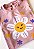 INFANTIL FEMININA - FLOR ADJETIVOS - COR ROSA CLARO - Imagem 2