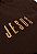 T-SHIRT GOLA ALTA - JESUS - ALTO RELEVO- MARROM - Imagem 3