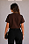 T-SHIRT FEMININA - FLORES ESCOLHIDA POR DEUS - COR MARROM - Imagem 6