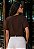 T-SHIRT FEMININA - EM TUDO DAI GRAÇAS - COR MARROM - Imagem 6