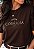 T-SHIRT FEMININA - CORAJOSA JOSUÉ 1:9 - COR MARROM - Imagem 1