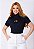 T-SHIRT GOLA ALTA - JESUS - ALTO RELEVO- PRETO - Imagem 5