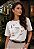 T-SHIRT FEMININA - COM AMOR ETERNO - COR MARFIM - Imagem 5