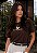 T-SHIRT FEMININA - CAMINHO PELA FÉ - COR MARROM - Imagem 6