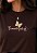 T-SHIRT FEMININA - CAMINHO PELA FÉ - COR MARROM - Imagem 1
