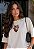 OVERSIZED - CRISTO VIVE EM MIM - COR MARFIM - Imagem 7