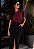 T-SHIRT FEMININA - BÁSICA - COR BORDO - Imagem 7