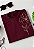 T-SHIRT FEMININA - FLOR ELEGANTE - COR BORDO - Imagem 2