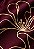 T-SHIRT FEMININA - FLOR ELEGANTE - COR BORDO - Imagem 5