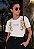 T-SHIRT FEMININA - FLORES GUIA-ME SENHOR - COR MARFIM - Imagem 6