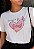 T-SHIRT FEMININA - SEMPRE FOI DEUS - COR MARFIM - Imagem 1