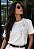 T-SHIRT FEMININA - FLOR ELEGANTE - COR MARFIM - Imagem 6
