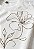 T-SHIRT FEMININA - FLOR ELEGANTE - COR MARFIM - Imagem 5