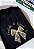 T-SHIRT FEMININA - VESTIDA DE GRAÇA - COR PRETO - Imagem 3