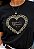 T-SHIRT FEMININA - GUARDA O TEU CORAÇÃO PROVÉRBIOS 4:23 - COR PRETO - Imagem 1