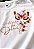 T-SHIRT FEMININA - PROTEGIDA POR DEUS BORBOLETA - COR MARFIM - Imagem 6