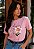 T-SHIRT FEMININA - OBSERVEM OS LÍRIOS- COR ROSA - Imagem 5