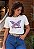 T-SHIRT FEMININA - BORBOLETA TRASNFORMADA- COR MARFIM - Imagem 5