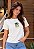T-SHIRT FEMININA - NAÇÃO SANTA - COR MARFIM - Imagem 6