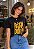 T-SHIRT FEMININA - LISTRAS ADORADORA - COR PRETO - Imagem 5