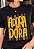 T-SHIRT FEMININA - LISTRAS ADORADORA - COR PRETO - Imagem 1