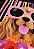 T-SHIRT FEMININA - CACHORRO FLORES - COR PRETO - Imagem 7