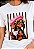 T-SHIRT FEMININA - CACHORRO DE ÓCULOS - COR MARFIM - Imagem 1