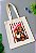 ECOBAG BOLSA DE ALGODÃO CRU - CACHORRO DE ÓCULOS - Imagem 1