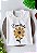 T-SHIRT FEMININA - FLOR DOURADA ESCOLHIDA - COR MARFIM - Imagem 2