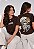 T-SHIRT FEMININA - PERDOADO PERDIDO MAS AGORA FUI SALVO - COR MARROM - Imagem 7