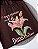 T-SHIRT FEMININA - FLOR DEUS FAZ FLORESCER - COR MARROM - Imagem 5