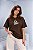 OVERSIZED - ELE REINA COROA- COR MARROM - Imagem 4