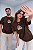 OVERSIZED - ELE REINA COROA- COR MARROM - Imagem 5