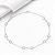 Choker bridões G prata 925 - Imagem 1