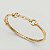 Bracelete Bridão Prestige em prata 925 banhado a ouro 18k - Imagem 1