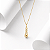 Colar para cavalo cravejado prata 925 banhado a ouro 18k - Imagem 1