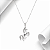 Colar cavalo prata 925 - Imagem 1
