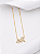 Colar cavalo cravejado em prata 925 banhado a ouro 18k - Imagem 1