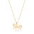 Colar cavalo em ouro 18k. - Imagem 2