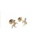 Brinco  baby horse ouro 18k - Imagem 4