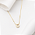 Colar mini ferradura ouro 18k - Imagem 1
