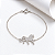 Pulseira cavalo cravejado em prata 925 - Imagem 1