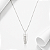Colar carinha do seu cavalo ouro branco personalizado - Imagem 1