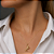colar cavalo vintage prata 925 banhado a ouro. - Imagem 2