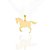 Pingente  mini horse ouro 18k - Imagem 2