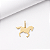 Pingente mini horse ouro 18k - Imagem 1