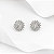 Brinco chuveiro zirconia cravejada prata 925 - Imagem 1