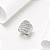 Anel max zirconia cravejada prata 925 - Imagem 1