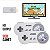 Mini console retro SF900 Gamestick  (jogos de Super Nintendo SNES e NES) - Imagem 1